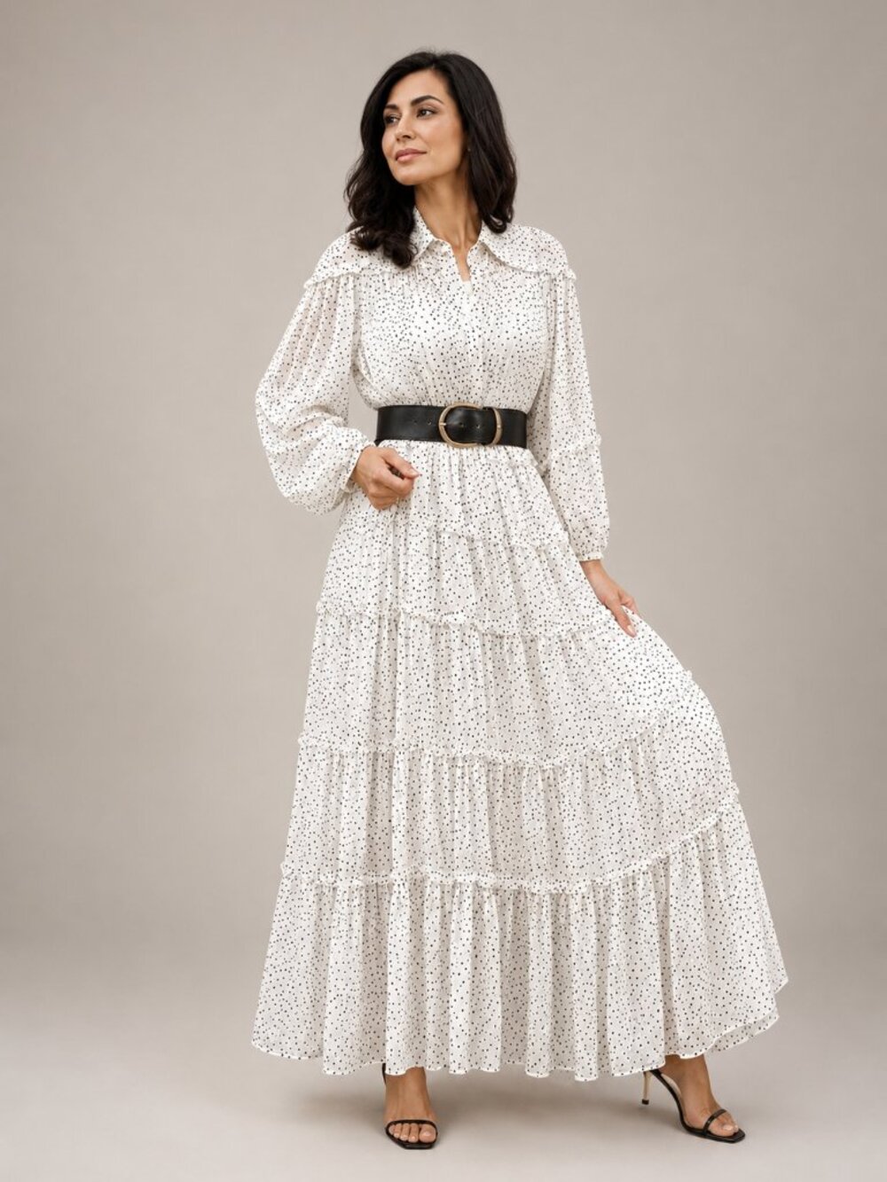 NWT Anthropologie Tiered Maxi Dress